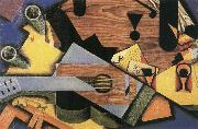 The still lief having Guitar Juan Gris